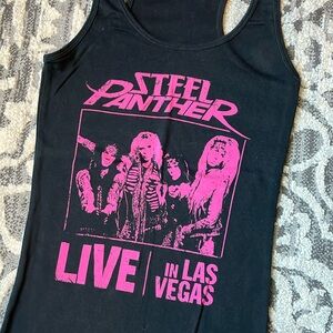 Steel Panther ribbed ladies tank large